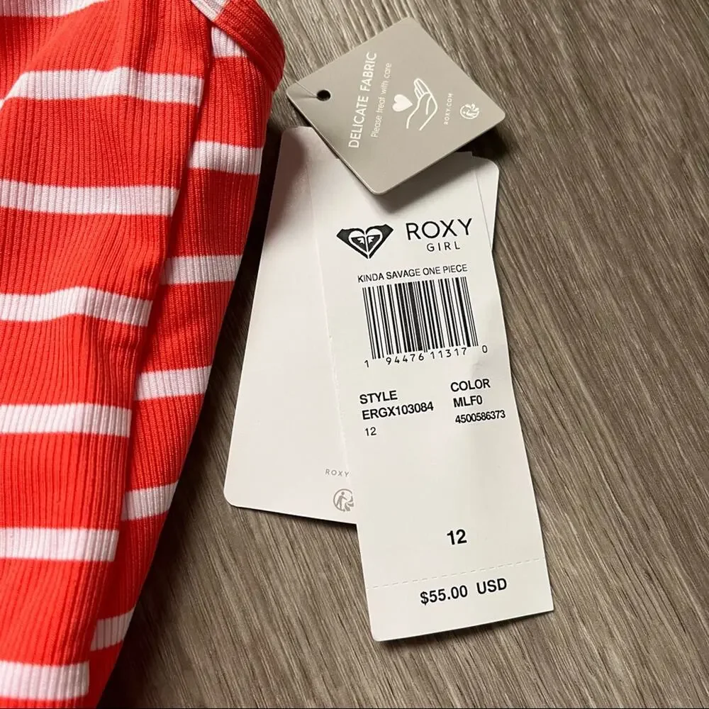 ROXY• Girls Kinda Savage One Piece Swimsuit